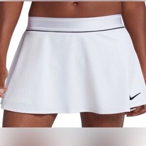 White Nike tennis skirt
